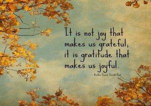 gratitude